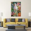 Classical Gustav Klimt Painting Die Tanzerin Le danseur Handmade Woman Canvas Art High Quality