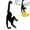 Haczyki małp w kształcie bananowego w kształcie szafki pod szafką