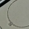 Pearl Chain Choker Halsband Pearl Pendant for Women Girls Fashion Jewelry Bridal Engagement Presents