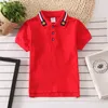 Polos Summer Teen Polo Shirts for Boys Fashion Children Sports Tops Cotton Baby Respirável T Shirt 2-14 Years Kids Clothing 230629