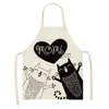 Vasi Unico Creativo Cartoon Cat Grembiule da cucina da donna Impermeabile da cucina Antivegetativa Antivegetativa Grembiule da cuoco Delantal x0630