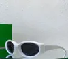 Owalne okulary przeciwsłoneczne zielone/czarne soczewki kobiety mężczyźni vintage słoneczne gafas de sol projektant okularów przeciwsłonecznych Occhialia da sole uv400 ochrona okularów