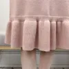 カジュアルドレス秋の冬のファッションビッグサイズ女性oneck編みドレスエレガントな女性編みのセータープルオーバーボトムズwz901