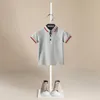 Polos Kinder Boutique Kleidung für Mädchen Jungen Sommer Polo T-Shirt Kleid Kinder Familie passende Outfits Bruder Schwester Baby Kleidung 230629