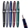 Fountain Pens MAJOHN P136 Resin Pen EFFMFlat Nib 20 Ink Windows Writing Office 230630