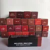 29 Farben Lippenstift Matte Rouge A Levres Aluminiumrohr Glanz Lippenstifte mit Seriennummer Russian Red Top Qualität Kostenloser Versand