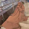 Ramadan Eid Muslim Prayer Garment Dress Women Abaya Jilbab Hijab Long Khimar Robe Abayas Islam Clothing Niqab Djellaba Burka Ethni256G