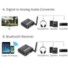 Förstärkare WVVMVV Bluetooth 5.0 Kompatibel DAC Digital till analog ljudkonverterare Adapter Playback Microphone Remote Control Audio Decoder