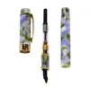 Fountain Pens Jinhao 100 Pen Color Centennial Golden Clip F nibs med Converter School Supplies Office Writing Gift Ink 230630