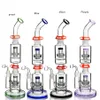 Matrix Perc Glass Water Bongs Pipe à fumée Hookahs Heady Galss Dab Rigs Oil avec joint de 18 mm