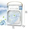 Air Conditioner Personal Fan Mist Fan Small USB Fan For Home Office Cooler Fan