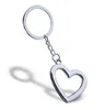 Metal Heart Shaped Keychains Car Keychains Metal Keyrings Novely Zinc Eloy Lovers Festive Party Favors Ornament C123