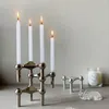 Candle Holders Metal Nordic kadzidłowa Outdoor Estetyczny Luksusowy Vintage Holder Candelabros Dekoracja salonu