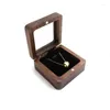 Jewelry Pouches Necklace Wood Box Display Stand Bracelet Wooden Necklaces Easel Showcase Gift