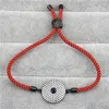 Braccialetti di fascino Monili fragili del connettore dell'occhio del braccialetto registrabile della CZ di modo 10pcs/lot