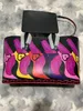 Impression mélangée Femmes Big Bag Doodling Designer Handbags Taps Composite Hands Sac à main authentique sac à bandoulière en cuir 310o
