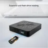 Connectors Bluetooth 5.0 Ljudmottagare Support U Disk Lossless Playback 3.5mm RCA Audio Output Optical Fiber Output för PC TV Car -högtalare