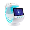 Многофункциональный Smart Ice Blue Ultrasound RF Aqua Skin Scrubber Hydra Dermabrasion Machine с анализом кожи