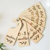 Party Decoration Baby Wooden Closet Divider Room Wall-mounted Clothing Born Wardrobe Mother Gift Shower