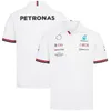 2023 New Formula One Men's Polo F1 Team Short Sleeve Petronas Racing Summer Shirt Shirt With Collar Breattable Casual Shirt Custom Name Number SGDD