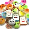 Decompression Toy 20/30/40 Pcs Kawaii Squishy Food Slow Rising Mini Soft Random Squishy Squishies Toys Cake Bread Squeeze Pressure Relief Toy 230629