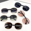 Новые модные солнцезащитные очки Rich Diamond Glasses женские летние CH9552 стиль UV400 защитные ретро полнокадровые очки с футляром для очков