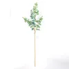 Dekorativa blommor simulerade växt zinnia elegans eukalyptus konstgjorda träd bonsai slumpmässig variation utan blomkruka