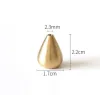 Water Drop Shape Incense Stick Holder Brass Small Censer Accessories Mini Copper Stick Holder Home Decor A0706
