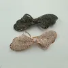 Hair Clips Fashion Full Rhinestone Hairpin Bowknot Spring Clip Women Girls Bridal Jewelry Wedding Barrettes Accessories