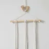 Andere Home Decor Houten Wolk Baby Haar Clips Houder Prinses Meisjes Haarspeld Haarband Opslag Hanger Sieraden Organizer Ornamenten Opknoping R230630