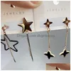 Stud Random Mix Style 30Pairs / Lot Or Gem Mode Boucles D'oreilles En Gros Nouveaux Bijoux Top Qualité Drop Delivery Oteuz