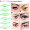 Spetsspår hårbulkar skönhetskod för kvinnors jolie stil ögonbrynen konstgjorda vävarbetares flätade ögonbryn S 230629