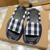 Slipper Designer Women Fashion Alphabet Slippers Summer Ladies Hot Sale Flip Flat Rubber Gear Sole Sandals Beach