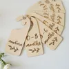 Party Decoration Baby Wooden Closet Divider Room Wall-mounted Clothing Born Wardrobe Mother Gift Shower