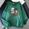 Kvinnors hoodies 86 Åttiosex anime hoodie män överdimensionerade hoody tröja kvinnor långärmad vinter varma tröjor fickor plus sammet s