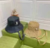 Роскошная дизайнерская шляпа Bucket Hat Классический обратимый носимый стиль, подходящий для мужчин и женщин.