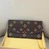 Top-Qualität M60697 Vintage-Geldbörsen, quadratisches Echtleder-Geldbörse, Designer-Clutch-Taschen, Schlüssel-Geldbörsen, Emilie Damen-Kartenfächer, lange Geldbörse, Herren-Kartenhalter