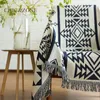 Blankets Multifunctional Blanket Beach Towel Mats 2 Side Print Outdoor Camping Tassels Throw Blankets for Beds Knitted Nordic Sofa Cover 230629