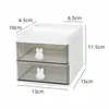 Boxen Desktop Speicherbox Organizer Schubladen Typ Transparent Acryl Desk Stationery Handkonto Speicher Rack Schreibtisch Einfacher Stifthalter