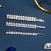 Kopfschmuck 3 teile/los Mode Strass Haar Clips Für Frauen Zubehör Mädchen Pins Kristall Haarspange Kopfschmuck Party Schmuck Geschenke