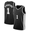 Victor Spurss 1 Wembanyama 21 Tim Basketball Jerseys 2023 Men City Jersey Sanantonioes Keldon 3 Johnson