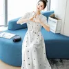 Sukienki swobodne długość midi w fantazyjnej damskiej sukience wiosna 2023 Vintage ubrania miejskie elegancka kobieta kombinezon koreański dongdaemun