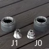 Moedores de café manuais JAFFEE J0J1 moedor de café manual com rebarba 38mm 5core7core 3 rolamentos moinho de café portátil ajustável moedor de café expresso 230629