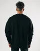Herrtröjor tröjor muskel manlig fritid fitness män hoodie hip hop street wear pullover unisex skateboard 230630