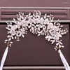 Haarspangen Barock Blatt Stirnband Braut Haarbänder Krone Kopfschmuck Kopfschmuck Hochzeit Accessoires Braut Tiara Schmuck ZEHN