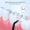 Autre Hygiène Bucco-Dentaire INSMART Irrigateur Oral Hydropulseur Dentaire Blanchiment Des Dents Étanche Portable Jet D'eau Dentaire Soie 300ML Nettoyant Dents 230629