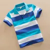 Polos Teenster Summer Boys Camicia a maniche corte Baby Costume per bambini Camisa Aports Polo Outfit Kids Solid Polo Shirt Toddler Boy Tops 230629