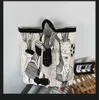 Вечерние сумки куполовые камеры унисекс -холст сумочка большая мощность модная сумка для покупок ленивый стиль граффити искусство холст.