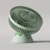 1pc Piccolo dormitorio per studenti Mini ventilatore portatile, Desktop portatile Silenzioso Ventilatore da soffitto portatile da comodino da ufficio, Appeso a parete Verticale Pieghevole Grande ventola di ricarica del vento