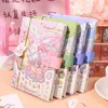 Cute Hand Ledger Notebook Children's Cartoon Japanese Creative Full Color Page Magnetic Buckle This Diary